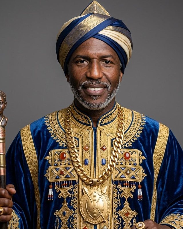 Portrait of HRM Dr. Ibrahim ELtagani Ibrahim